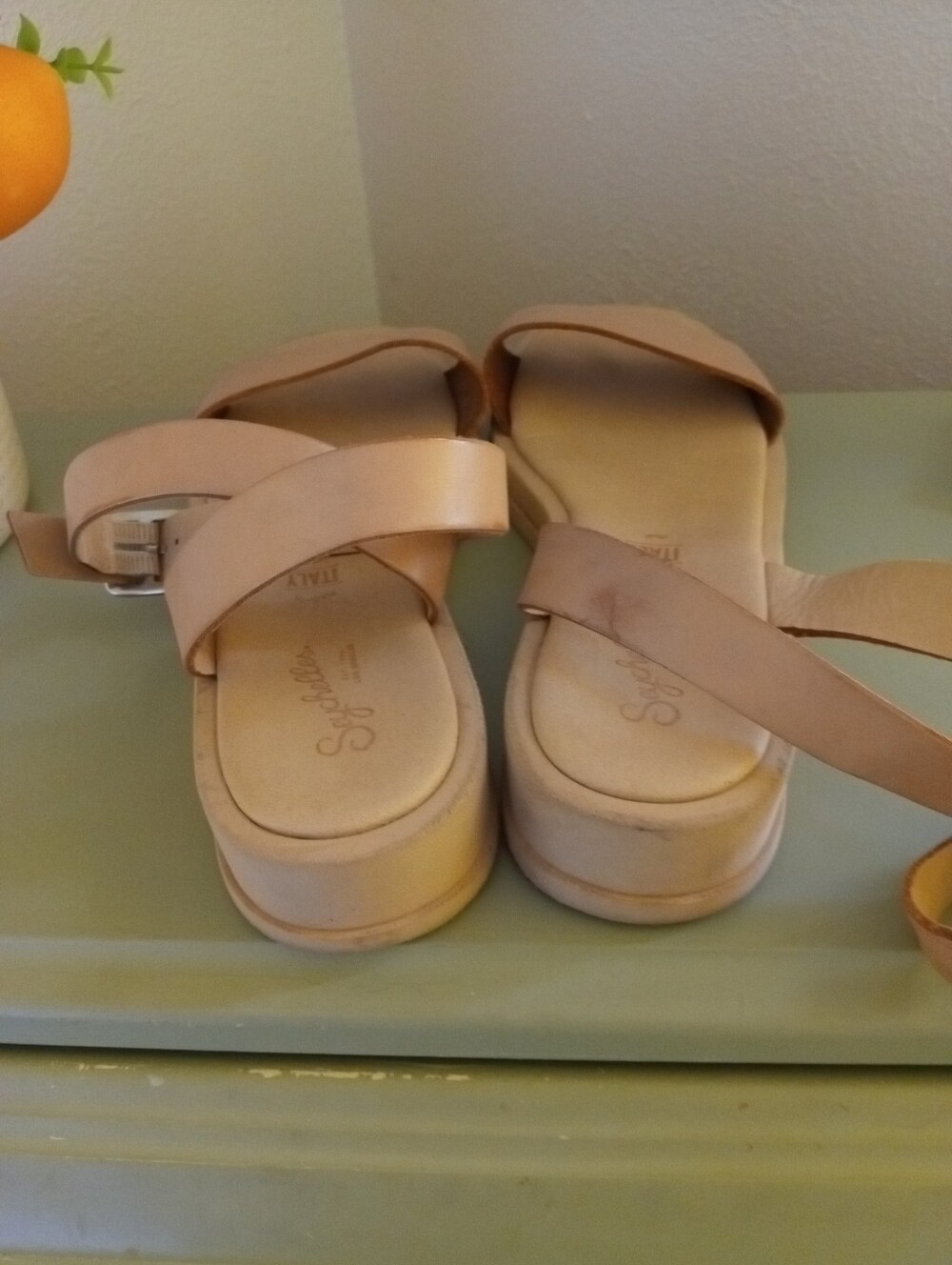 SEYCHELLES Ankle Strap Tan Sandals | 8.5 - Picture 4 of 9